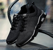 a pair of shipping in the autumn of 2020 new sport shoes breathable fabric cushion shoes all-match fly wear running shoes