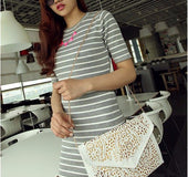 Hollow Out Chain Shoulder Crossbody Hand Bag