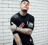 Men's t-shirt short sleeve men loose