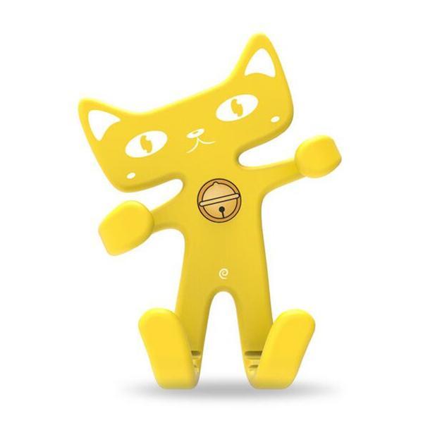 New car creative cartoon mobile phone bracket buckle silicone luckycar air outlet one-hand operation wholesale