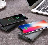 Three in one wireless charging treasure Universal mobile power large capacity charging treasure