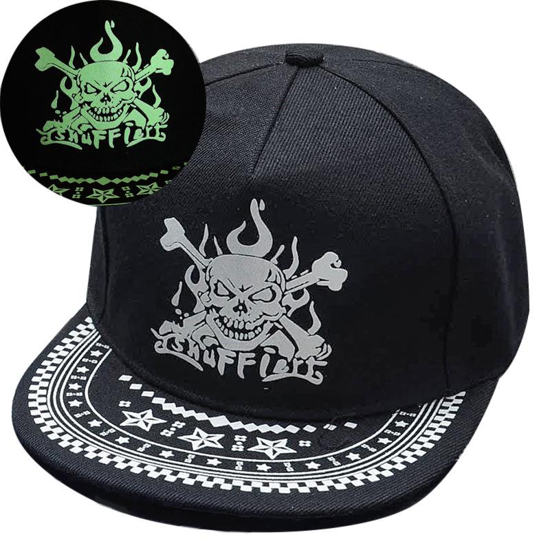 New caps, wild fashion, hip hop, sun protection, baseball cap, creative luminous hat