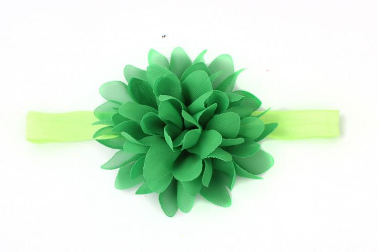 Handmade chiffon flower