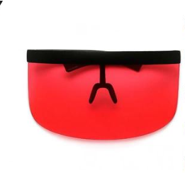 Large Mask Mirror Sunscreen