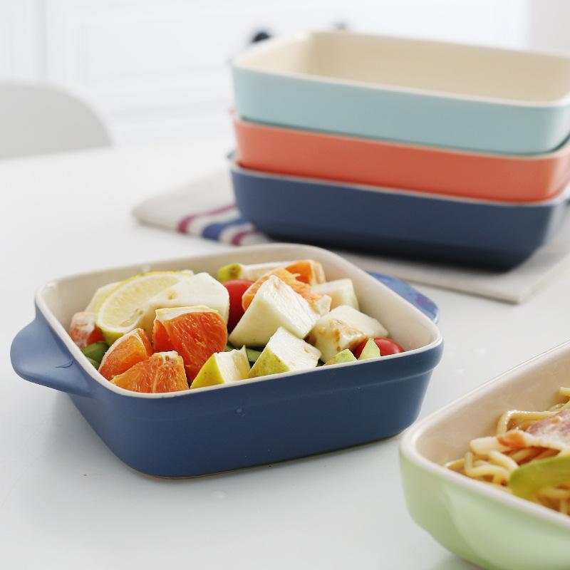 Creative ceramic bakery cake baking bowl baked dish baked dish baked dish of European baked dish cheese dish