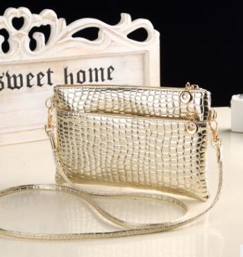 leather zipper handbags women wedding clutches ladiesPattern party purse famous designer shoulder messenger bags