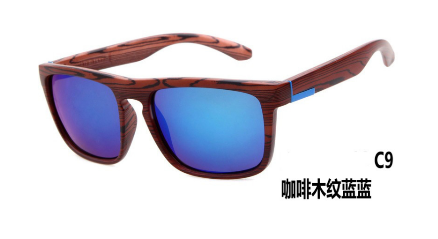 Retro Imitation Bamboo Wood Polarized Sunglasses