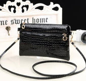 leather zipper handbags women wedding clutches ladiesPattern party purse famous designer shoulder messenger bags