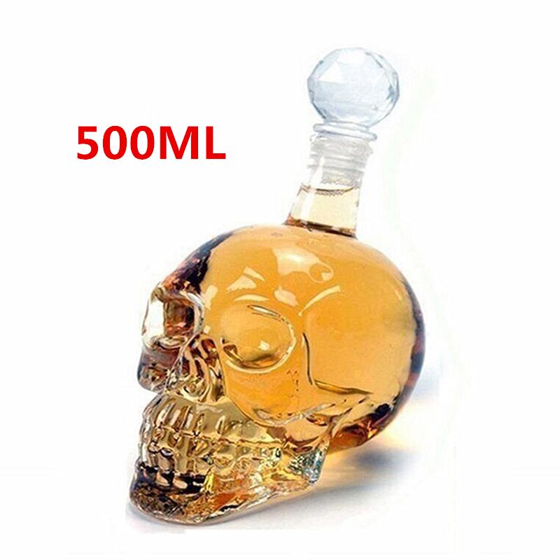 Creative crystal skull mug - glass double - glass skull - glass - glass - skull - glass