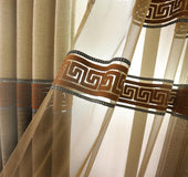 Blackout floor curtains