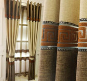 Blackout floor curtains