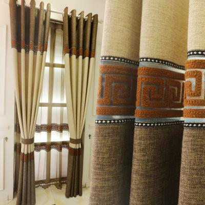 Blackout floor curtains