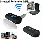 Handfree Car Bluetooth Music Receiver Universal 3.5mm Streaming