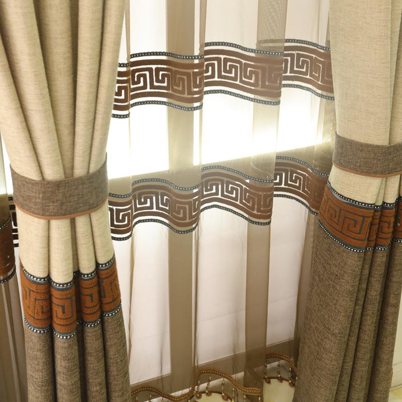 Blackout floor curtains
