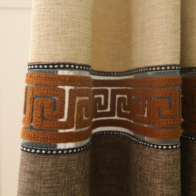 Blackout floor curtains