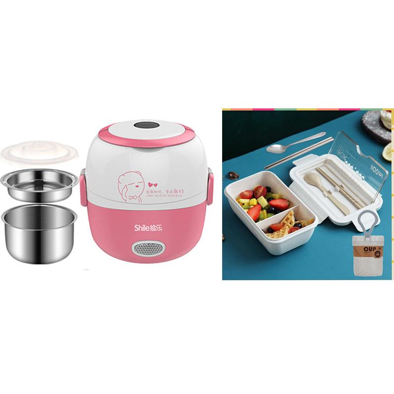 Pluggable heating lunch box