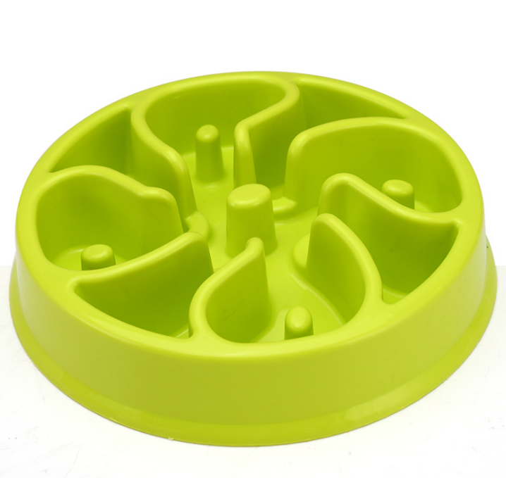 Pets Bowl Food Water Feeding Slow Travel Anti-choke Bowl Portable Dish for Dogs Cat Water Feeder