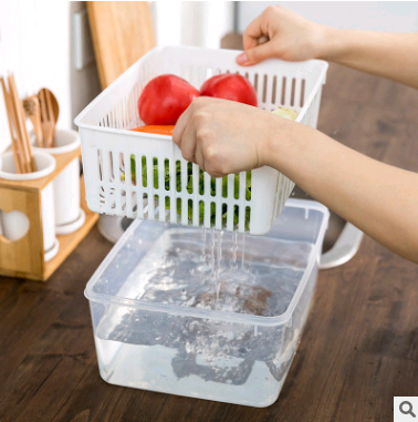 Caja De Almacenamiento De Frutas Y Verduras Refrigerador
