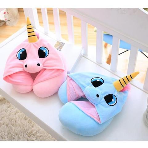 unicorn U shape travel pillow