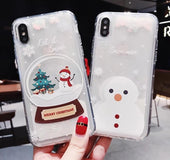 Snowflakes Sands Mobile Shell Christmas