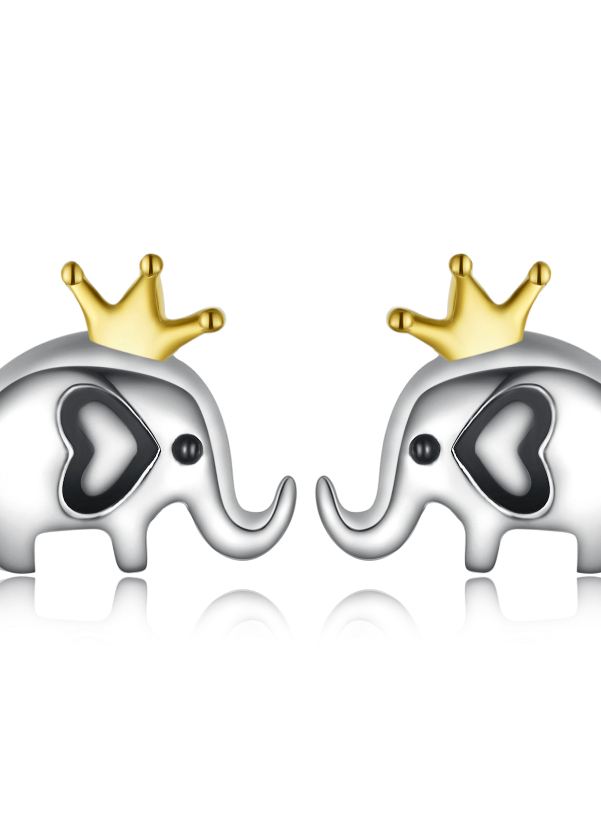 Aretes de Elefante 925 Plata