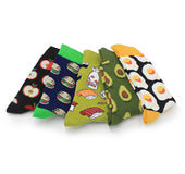 Food series couple socks