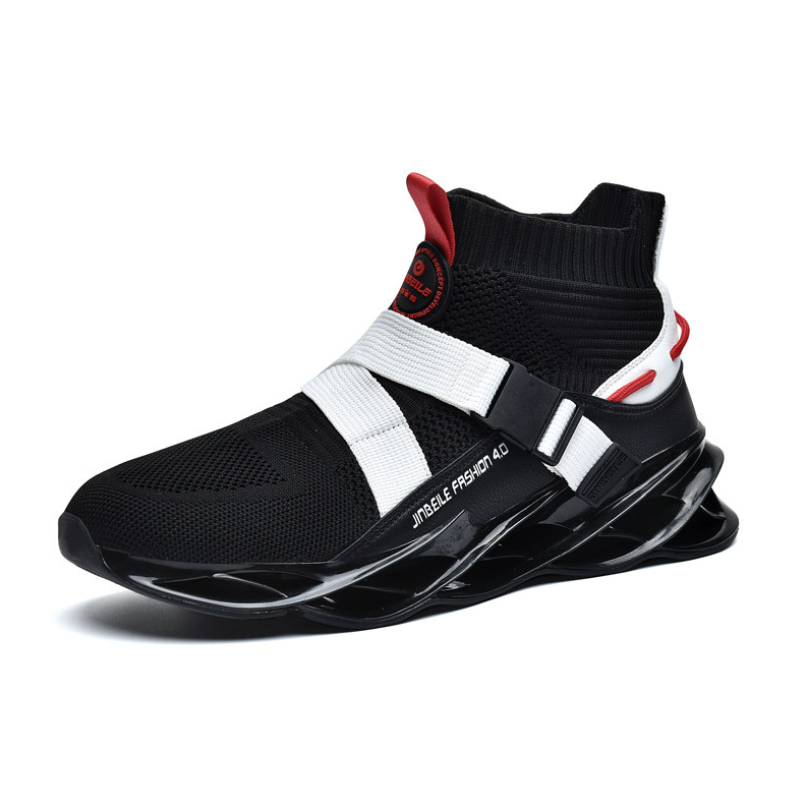Shock absorption fitness running shoes