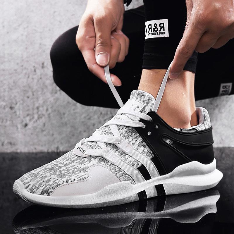 2020, the new summer fashion, leisure breathable comfortable and lightweight, running shoes, men's wear and sports shoes, men's shoes