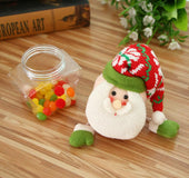Christmas Snowman Elk Candy Jar