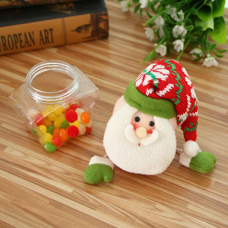 Christmas Snowman Elk Candy Jar