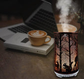 Night light humidifier