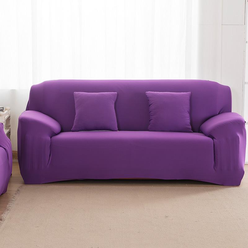 Solid Color Sofa Stretch Sofa Cover