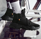 Flying woven sports shoes