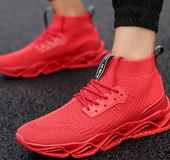 Flying woven mesh shoes