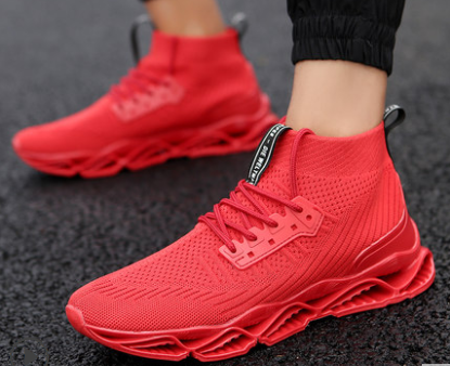 Flying woven mesh shoes