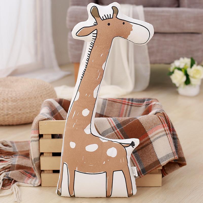 Ins series of new creative Home Furnishing decoration and the wind animal plush toys wholesale custom pillow series