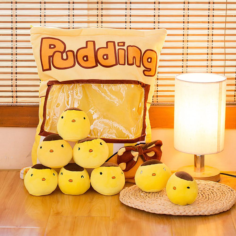 Chicken pudding rabbit pillow toy