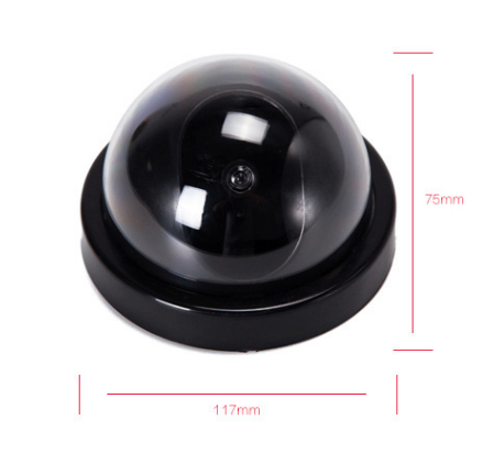 False monitoring fake camera fake hemisphere large with light