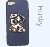 Dog Embroidery   Case  | IPhone   | Samsung