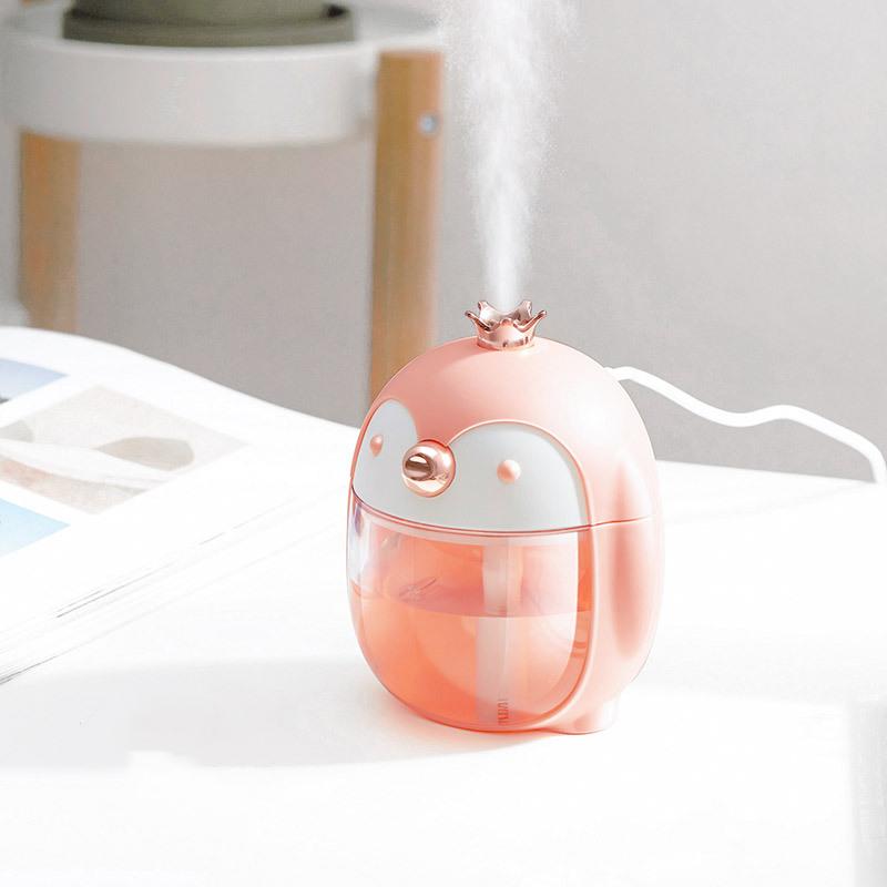 Night light penguin humidifier creative gift humidifier