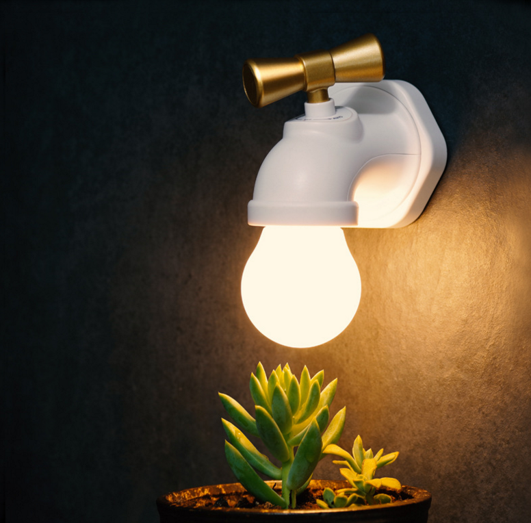 Lámpara llamativa de luz LED