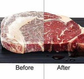 Fast Defrosting Tray Thaw  Kitchen Quick Aluminum Thaw Plate