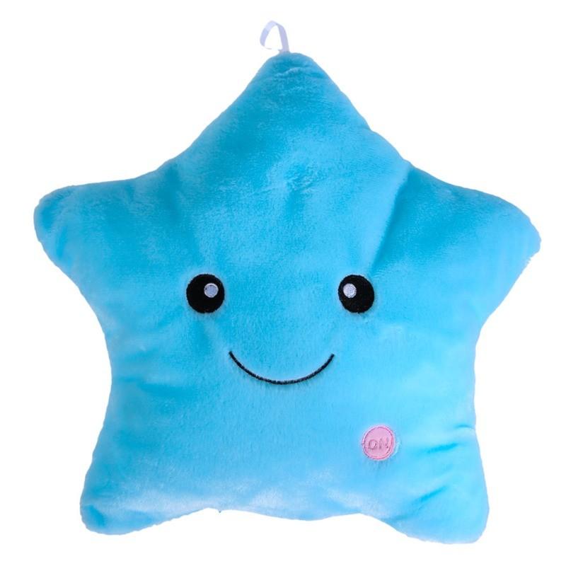 Star Luminous Decorative Pillow