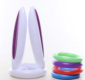 Inflatable rabbit head ring