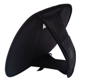 Vista seguridad bebe asiento trasero