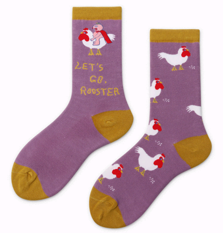 Animal tube socks