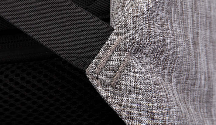 Ozuko new Oxford cloth backpack, fashion casual computer backpack, male creative USB rechargeable anti-theft Backpack