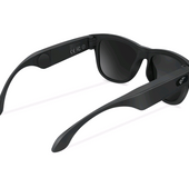 Bone conduction headset glasses Bluetooth glasses bone sensing intelligent sports hearing aid sunglasses