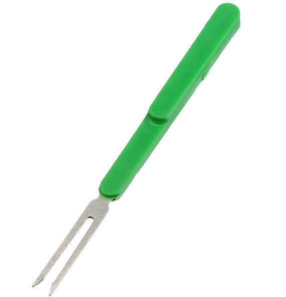 Canned spoons Creative kitchen 2-in-1 long handle colander Fruit fork set