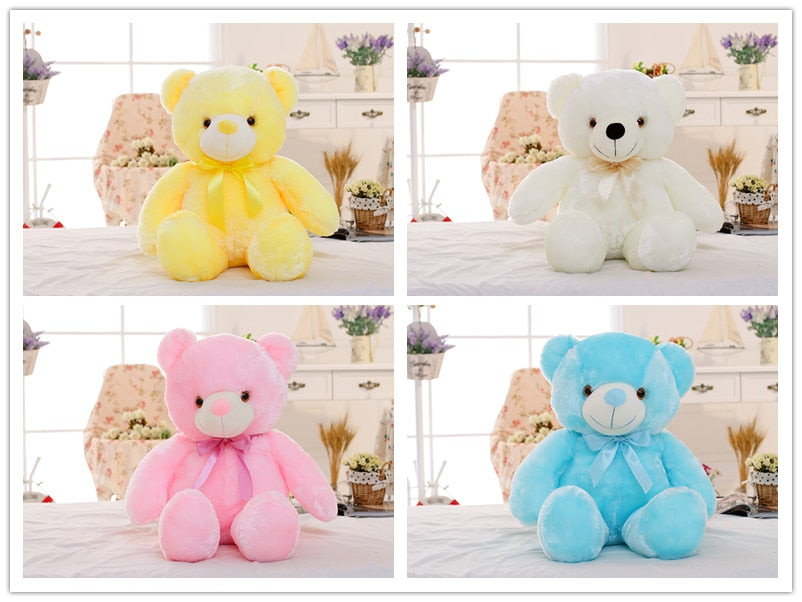 Oso De Peluche Con Luz LED De 50 CM